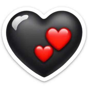 ❤️‍🔥- black heart instead  sticker