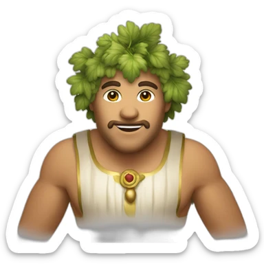Bacchus sticker