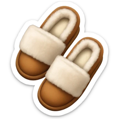 Ugg slippers sticker