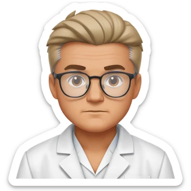 Professor Oak from Pokemon sticker