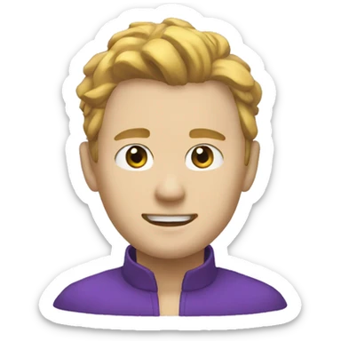 Gojo who sends a hollow purple  sticker