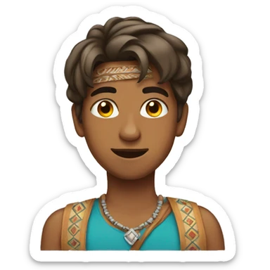 An Indian teen  sticker