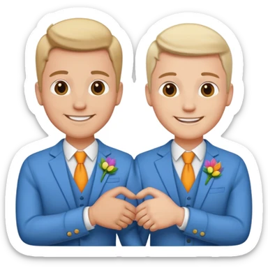 Gay civil partnership in UK sticker