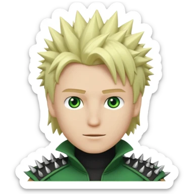 Lloyd garmadon from ninjago sons of garmadon, realistic sticker