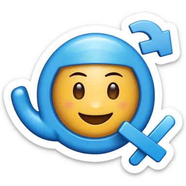 Create roblox verification tik mark into emoji sticker