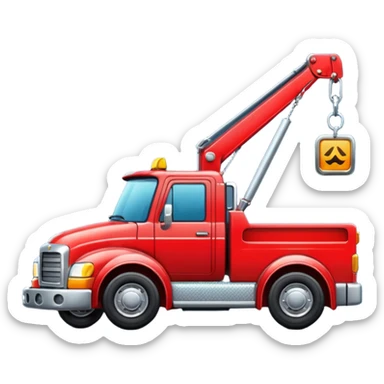 tow truck sticker
