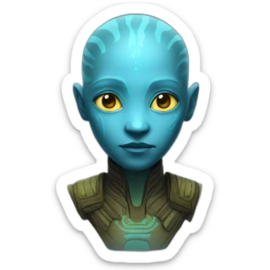 A na'vi sticker