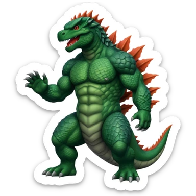 Sexy Godzilla  sticker