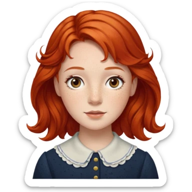 Anne shirley sticker