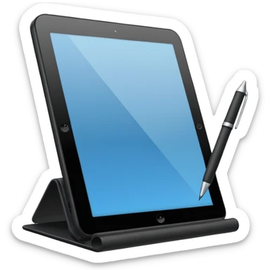 Pen tablet sticker