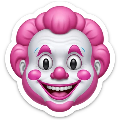Clown was a Bubblegum sticker