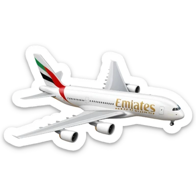 emirates plane emoji sticker