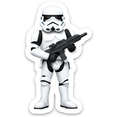 Stormtrooper sticker