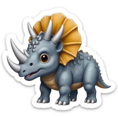 Triceratops sticker