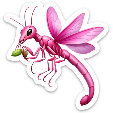 orchid mantis sticker