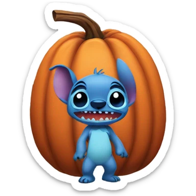 stitch halloween 🎃 sticker