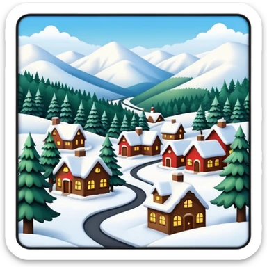 chrismas valley sticker
