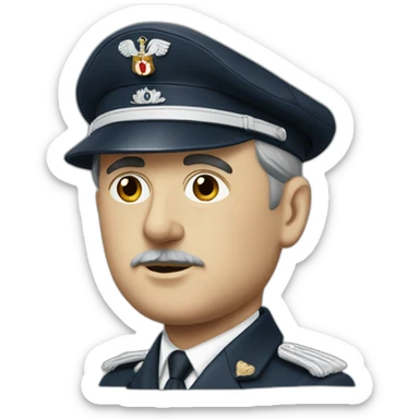 Charles De gaulle sticker