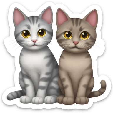 LGBT cats sticker