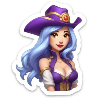 miss fortune league of legends sticker