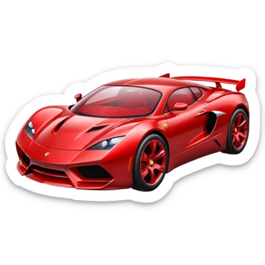 Super car sticker