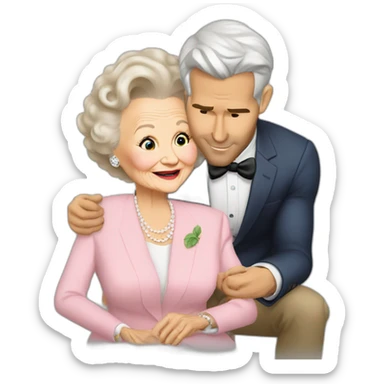 Ryan Reynolds Betty white proposal movie sticker