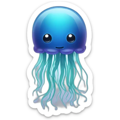 Jellyfish sticker