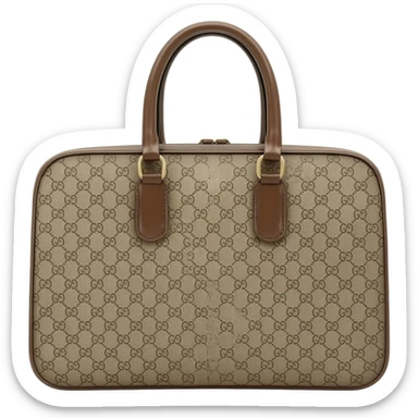 A Gucci bag sticker