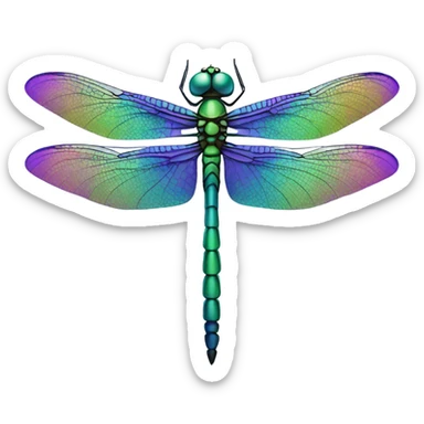 Dragonfly sticker