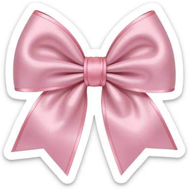 бантик нежно-розовый sticker