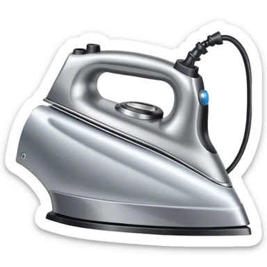 clothes iron sticker