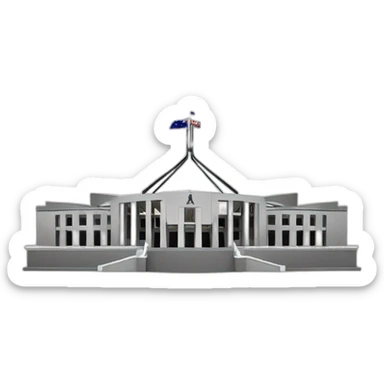 Australian Parliament House sticker
