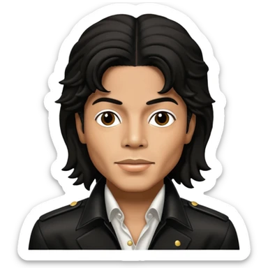 Michael Jackson sticker