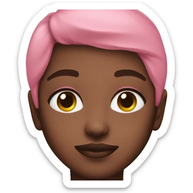 skincare pink night sticker