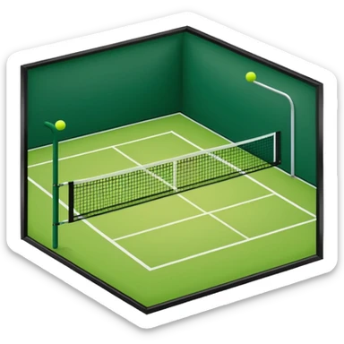 Campo da padel sticker
