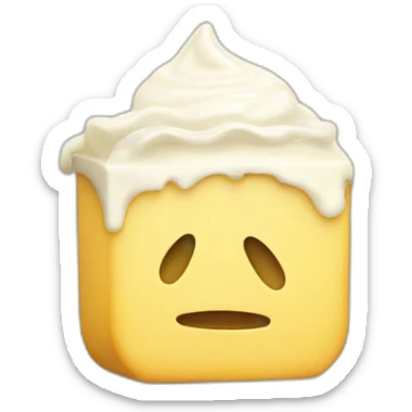 mayonnaise chewing sticker