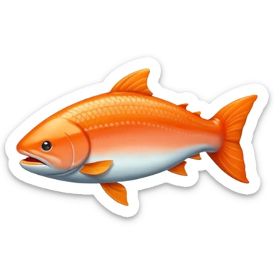 Salmon sticker
