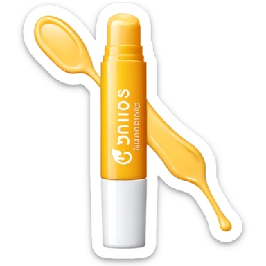 Summer fridays lip balm sticker