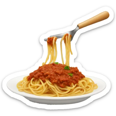 Spaghetti Bolognese  sticker