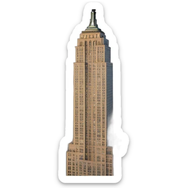 Empire-state-building sticker