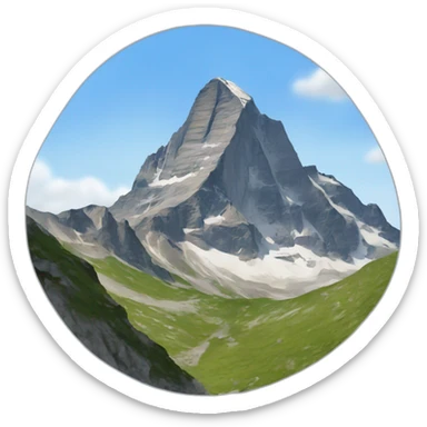 Mont cervin  sticker