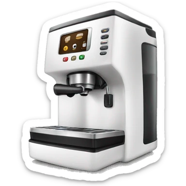 Coffee machine  sticker