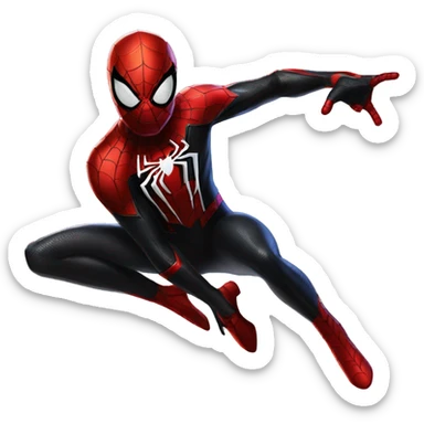 spider-man miles morales sticker