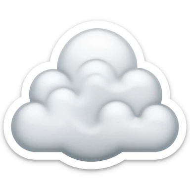 foggy weather sticker