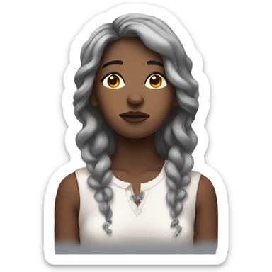 Heartbroken trans girl sticker