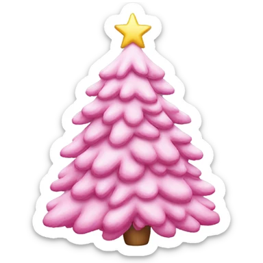  Pink Christmas  sticker