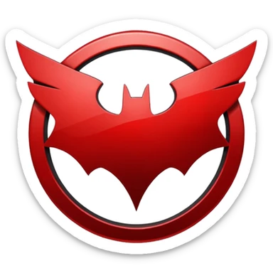 batwoman symbol sticker