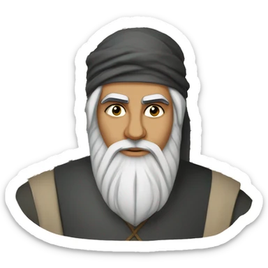 Nizami Ganjavi persian medieval author sticker