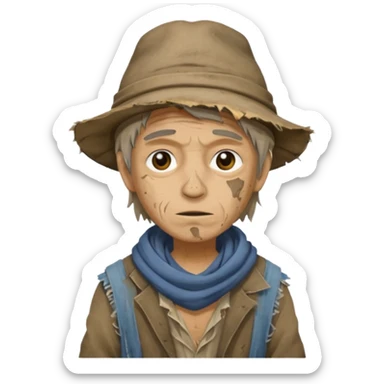 beggar sticker