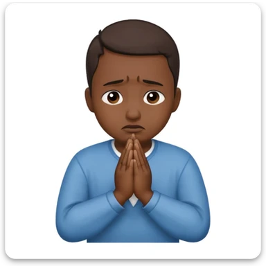 😭+🙏🏿 sticker